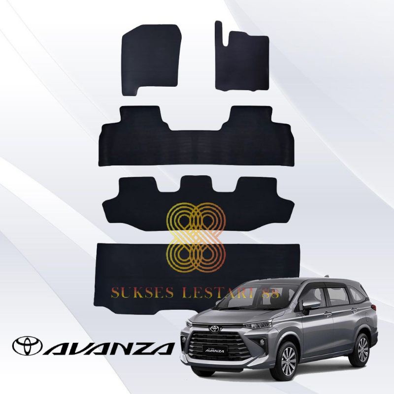 Karpet Mobil Toyota All New Avanza 2022 - 2023 Avanza Veloz 2022 - 2023 Full Bagasi