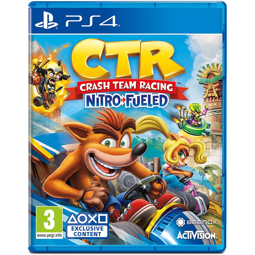 Crash Team Racing CTR Nitro-Fueled PS4 PS5 Game Digital