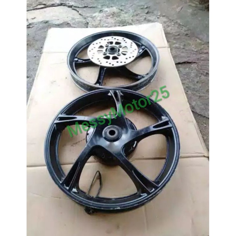 velg depan dan belakng ORI MIO SOUL/MIO SPORTY/MIO SMILE