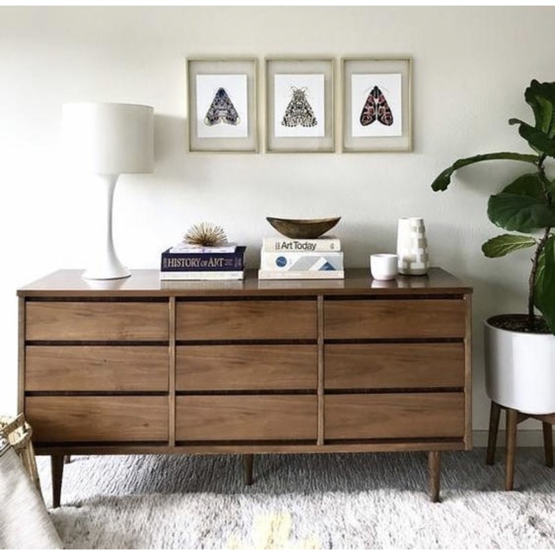 Drawer cabinet/meja tv kayu jati