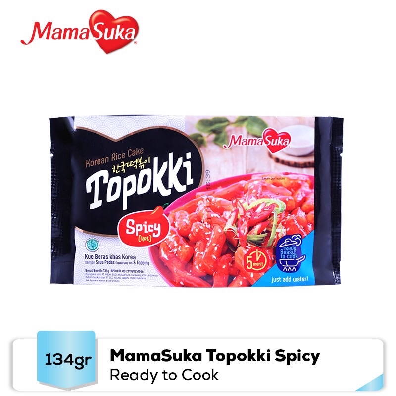 TOPOKKI MAMASUKA 134gr 3 Variant Rasa HALAL!!