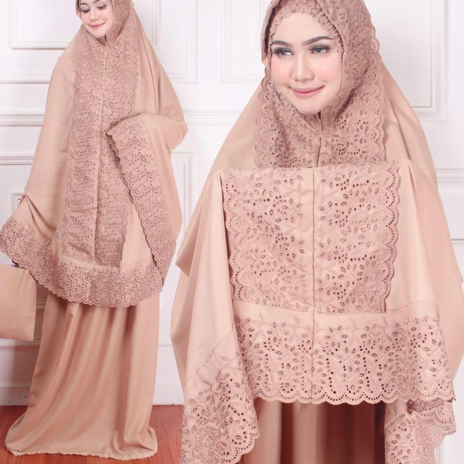 Modern Mukena Dewasa Fatimah Khadijah Pasteleena Syahrini Shopee Indonesia