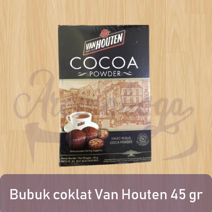 

Bubuk coklat van houten 45gr | cocoa powder