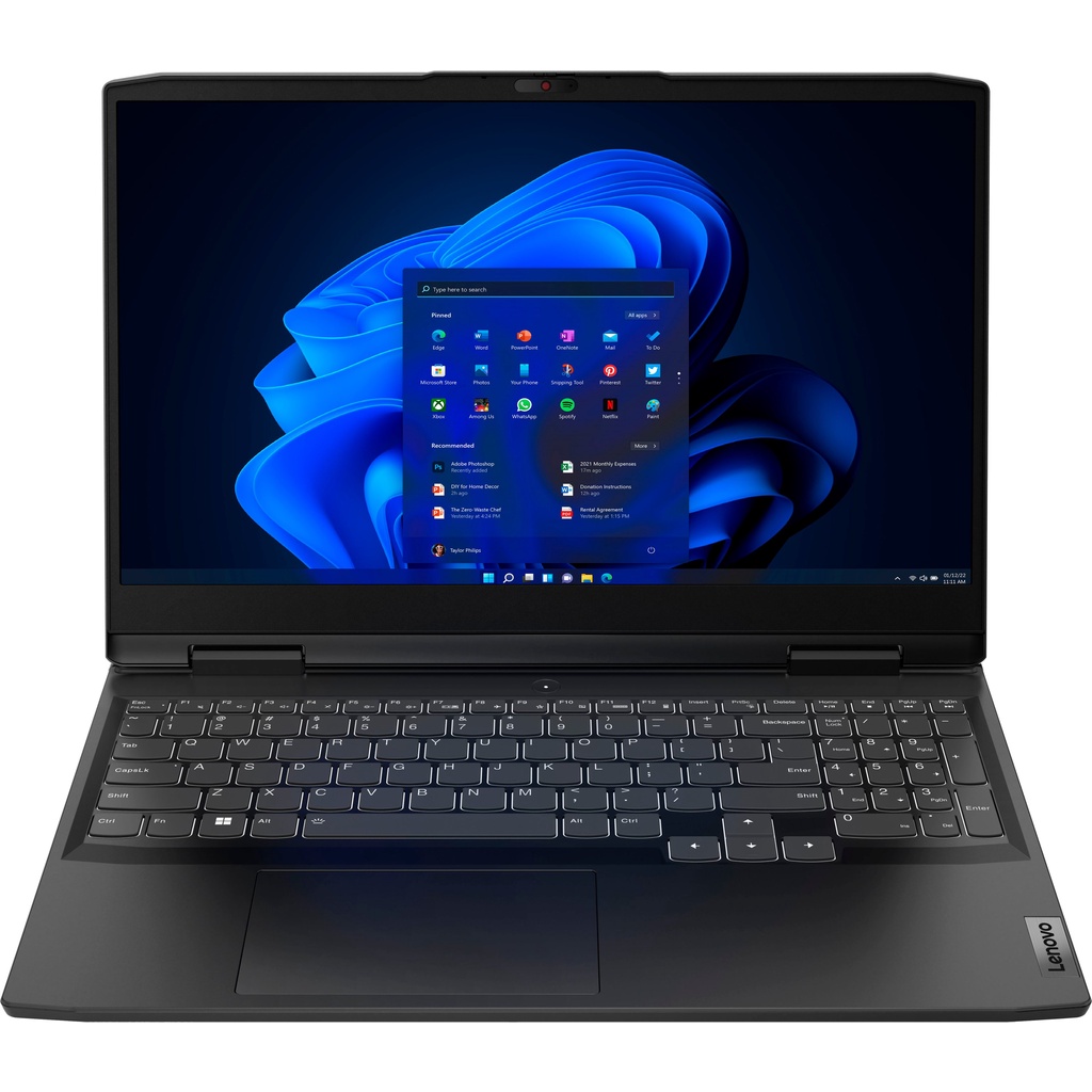 LENOVO GAMING 3i gen12 Core i5 12500H 8GB 512SSD RTX3050 4GB W11+OHS 15.6FHD 165HZ