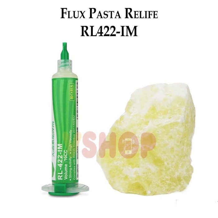 FLUX PASTA RELIFE RL-422-IM SOLDER PASTA MINYAK 10CC