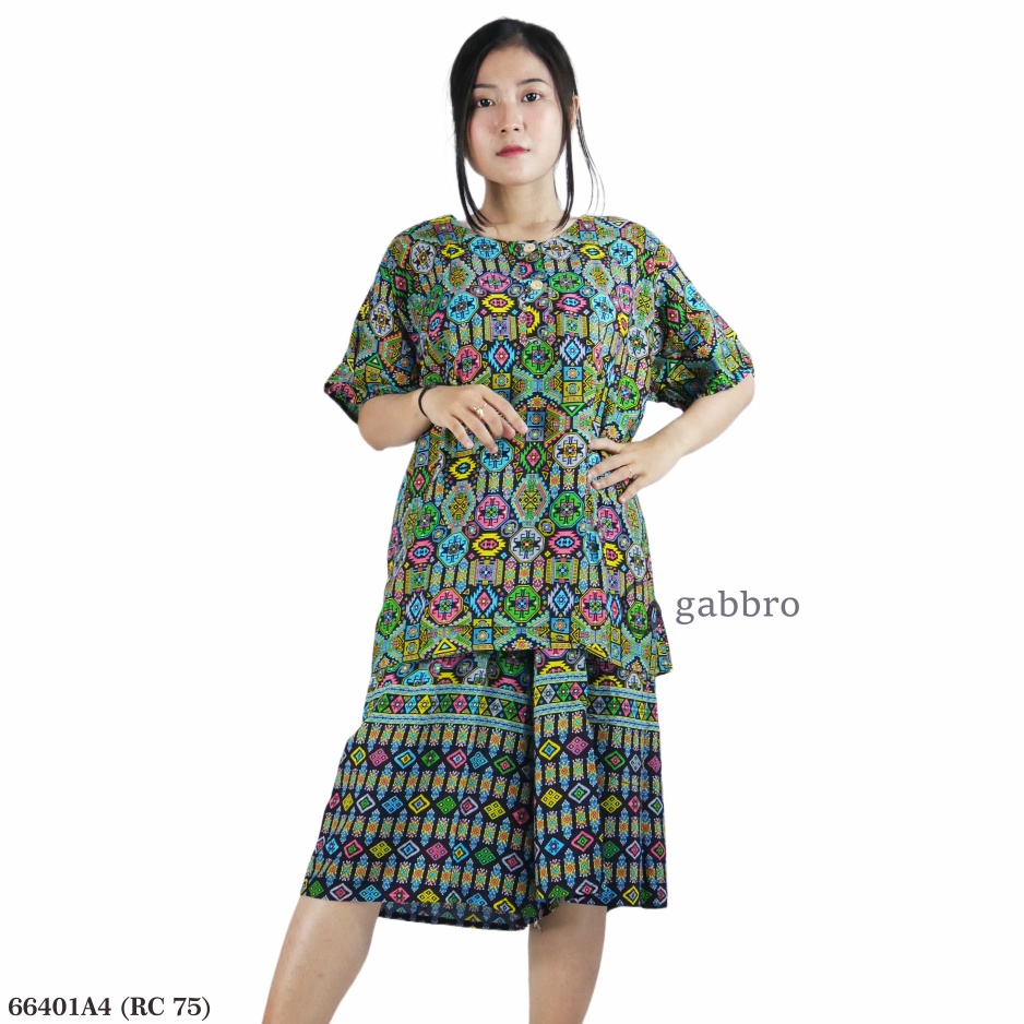 GABBRO | SETELAN BATIK SARWENDAH KUDA MAS [ASLI]