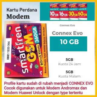 Kartu Smartfren 4G Connex EVO Perdana Khusus Untuk Mifi