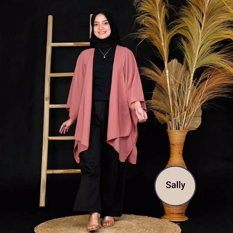 Cardigan Sally Outer Batwing Cardi/Cardigan Wanita/Flash Sale