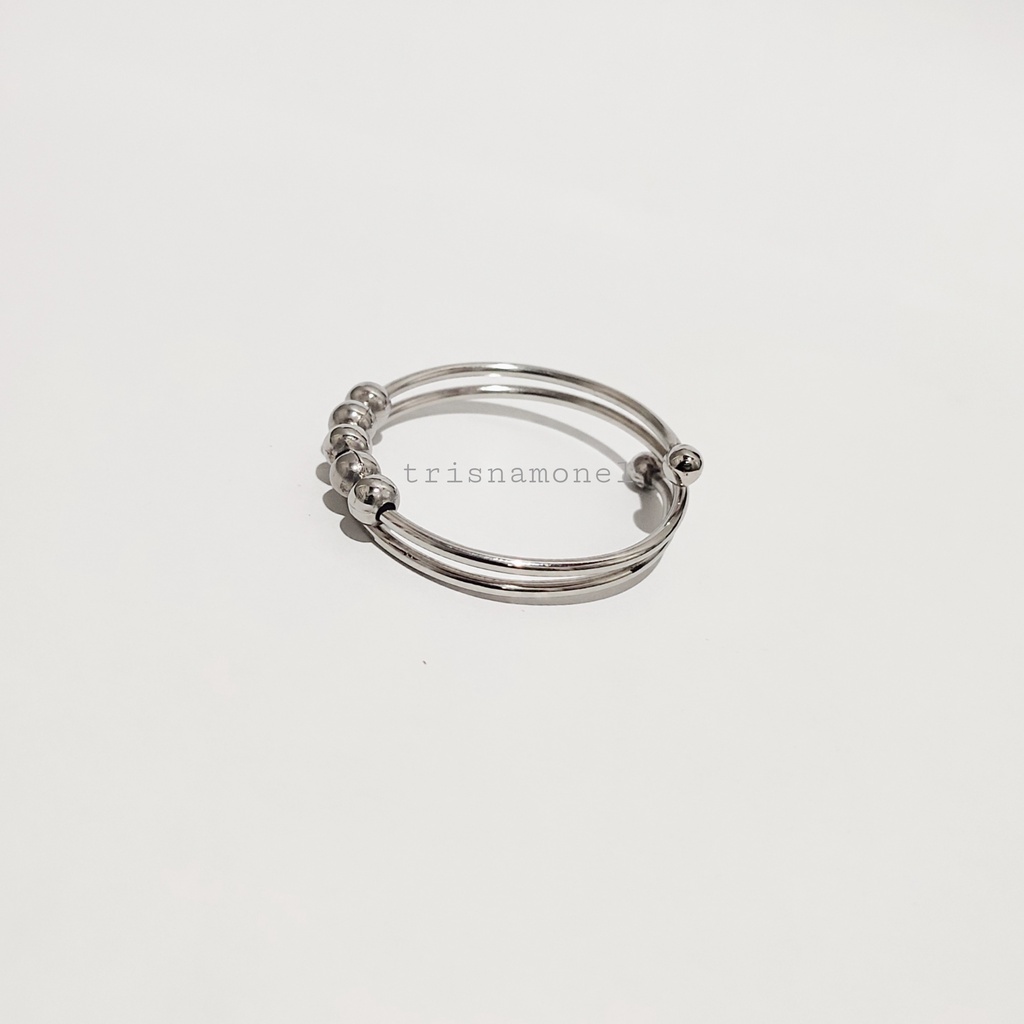 GELANG MONEL ANAK DAN DEWASA MOTIF LILIT BOLA