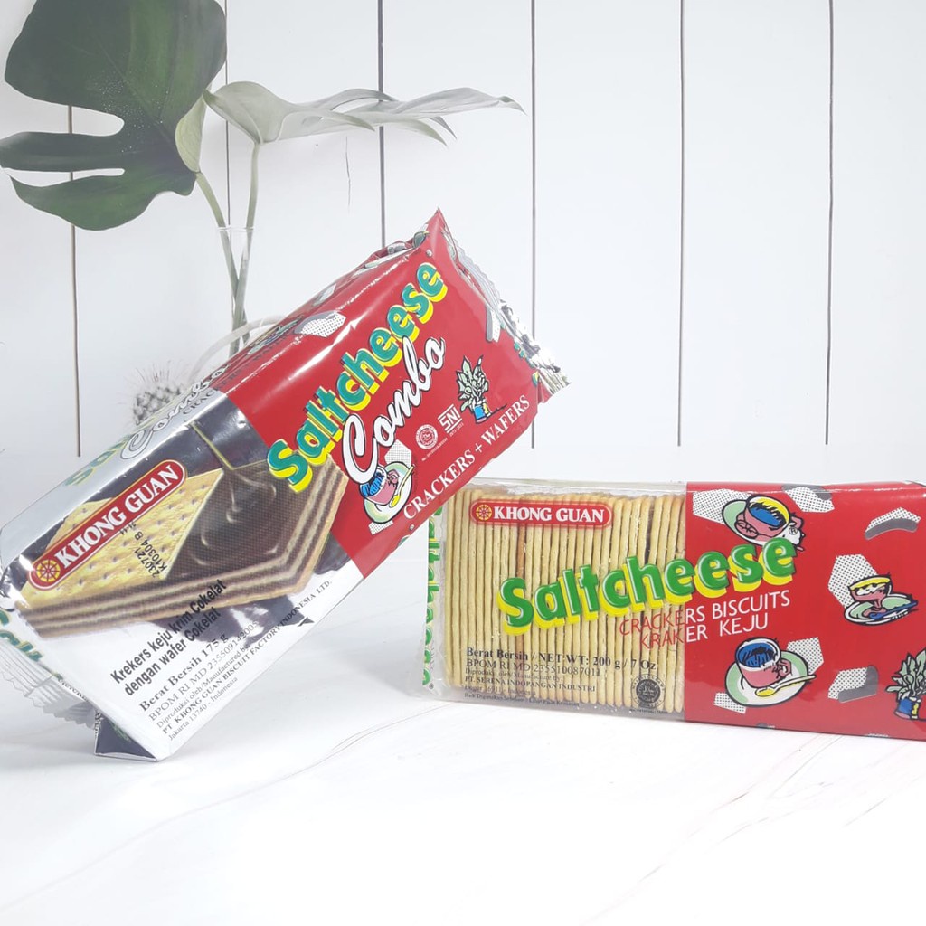 

Khongguan Saltcheese (dan Combo) Crackers Biscuits 200 g