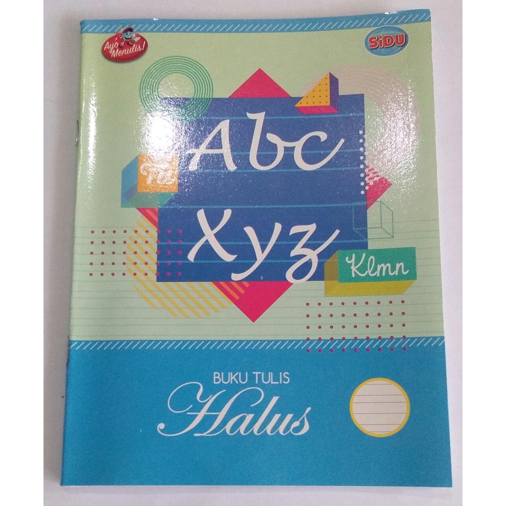 

Buku Tulis SiDu Halus (Menulis Indah)38 ECER