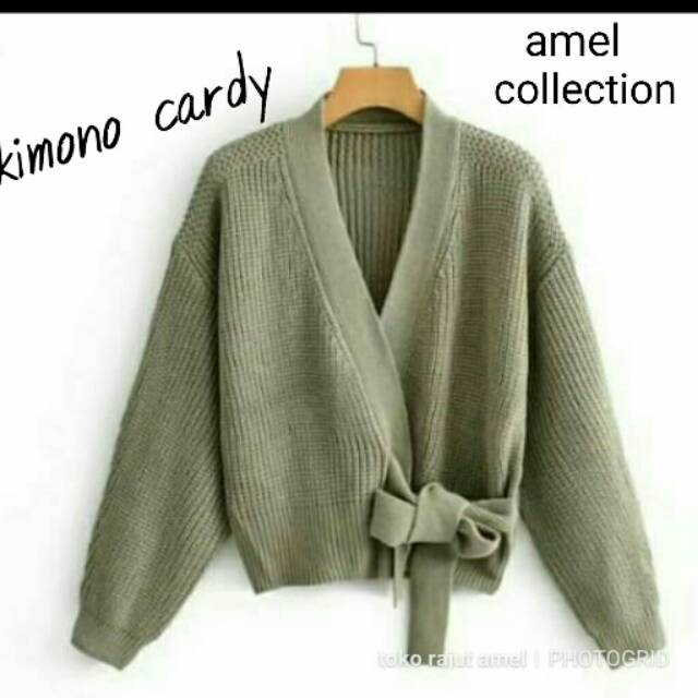 Kimono cardy