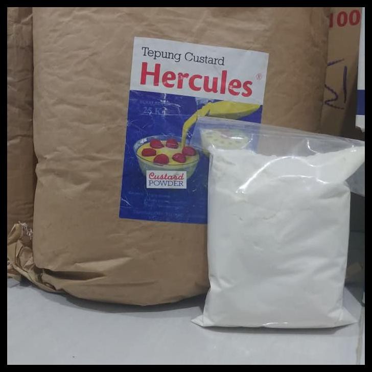 

FJ3Z TEPUNG CUSTARD HERCULES/ CUSTARD POWDER 500GR OBJT