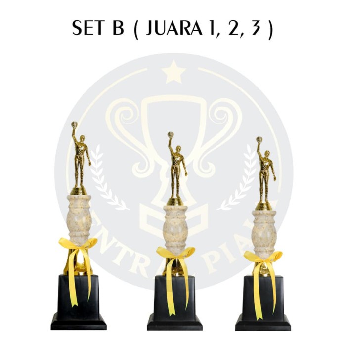 Piala Trophy Patung Marmer Golf Basket Voli