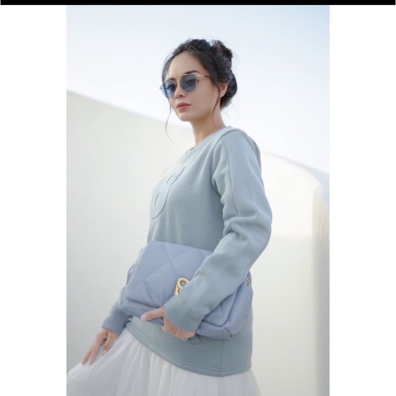 Audrey sweatshirt buttonscarves