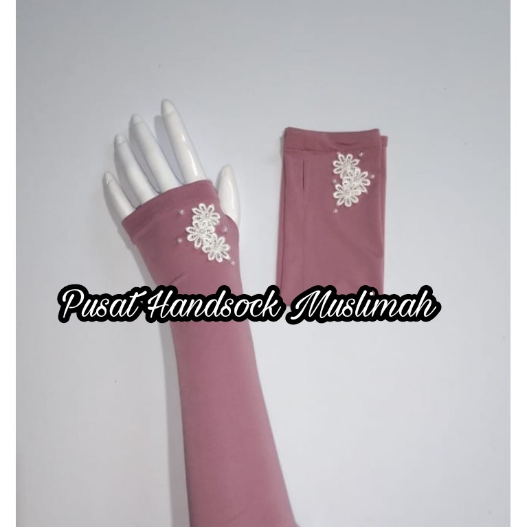 TERLARIS !! HANDSOCK FLOWER MURAH