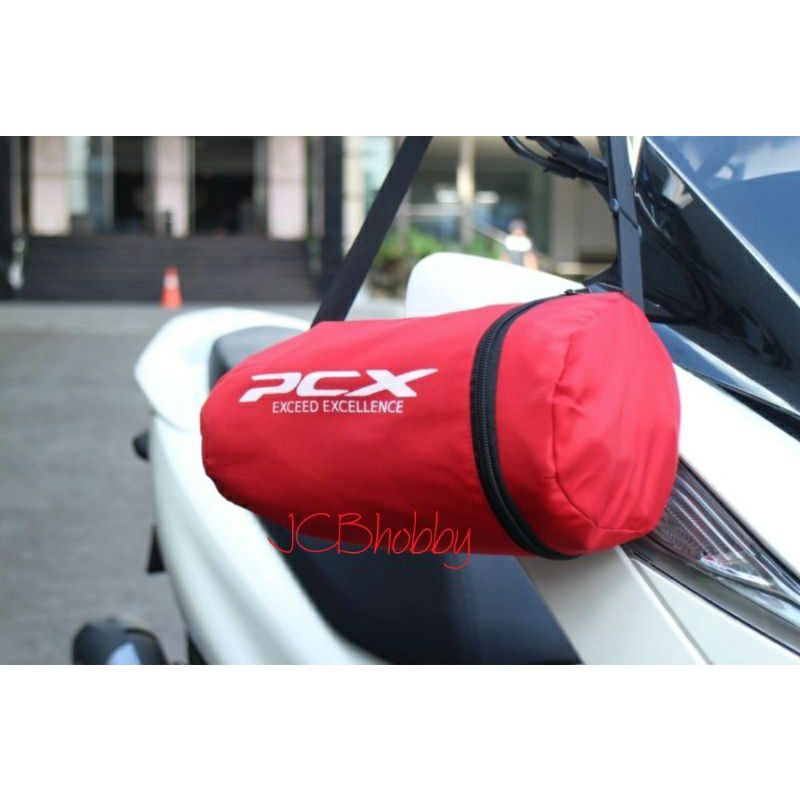 Sarung jas cover mantel motor waterproof ORIGINAL AHM untuk motor pcx 160 pcx 150