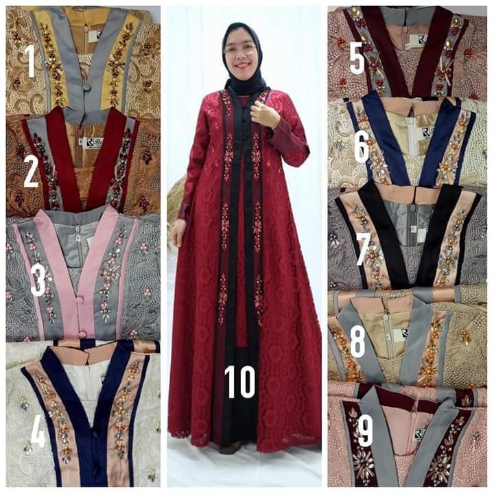 Gamis pesta valentino