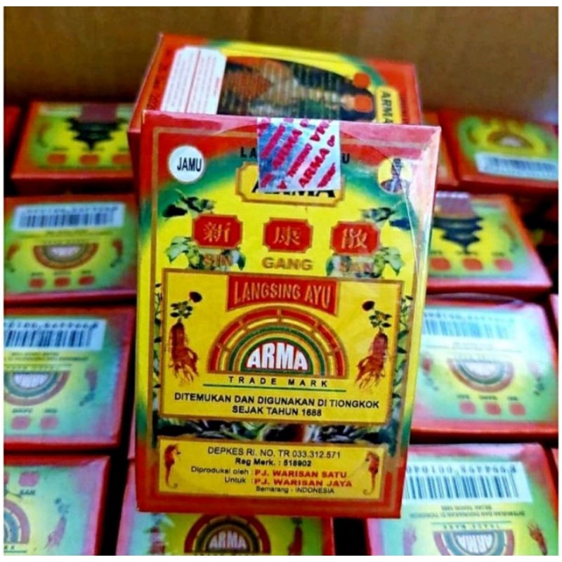 PELANGSING Ayu Arma Kemasan Merah Asli ORIGINAL / Kapsul Penurun Berat Badan / Obat PELANGSING Alami