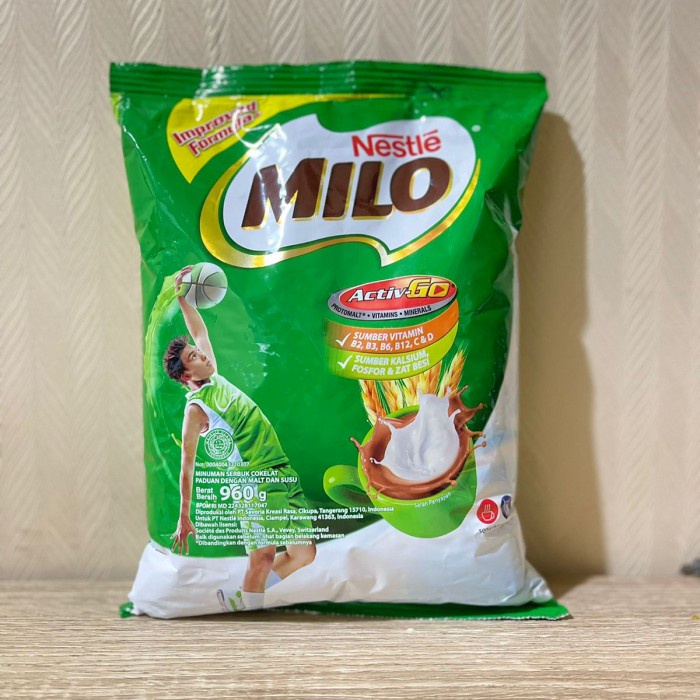 

Ee51F10 Milo Complete Mix 960Gr 6ddv