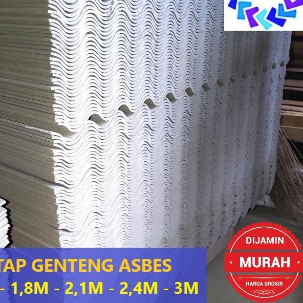 ATAP GENTENG ASBES ELEPHANT TEBAL (1,5M - 1,8M - 2,1M - 2,4M - 3M)