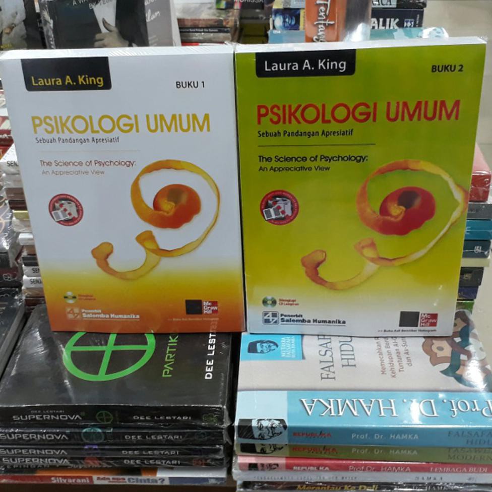 Paling Murah Sepaket Buku Psikologi Umum Laura A King Buku 1&2