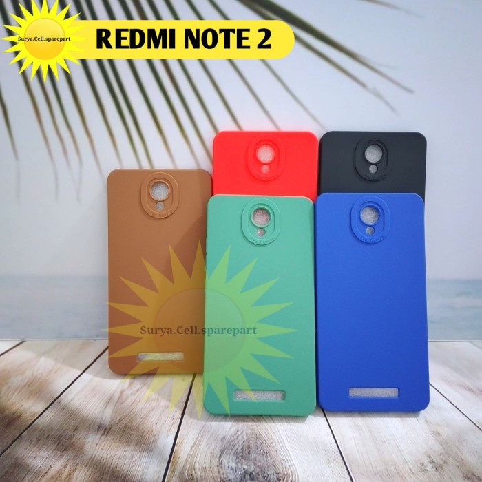 Case Slim Matte Pro Camera Xiaomi Redmi Note 2