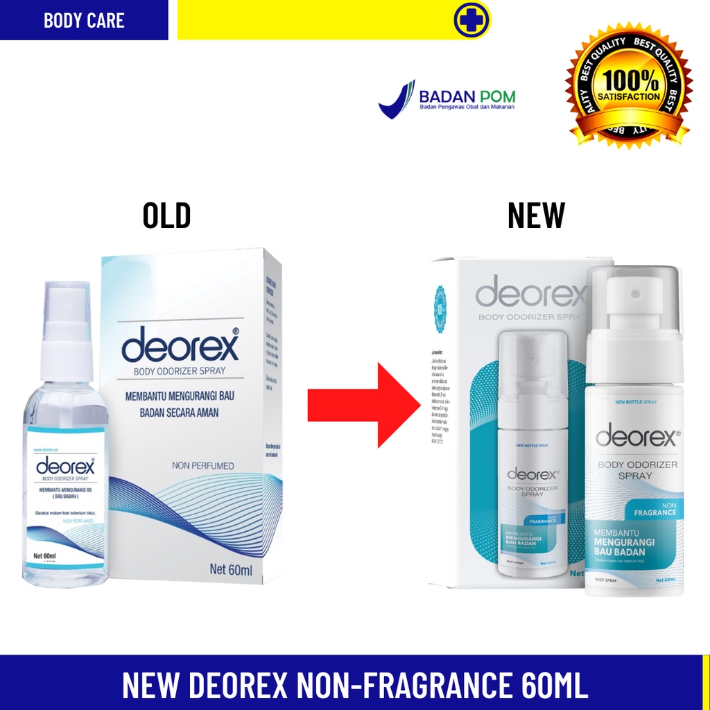 DEOREX OBAT PENGHILANG BAU BADAN TERAMPUH