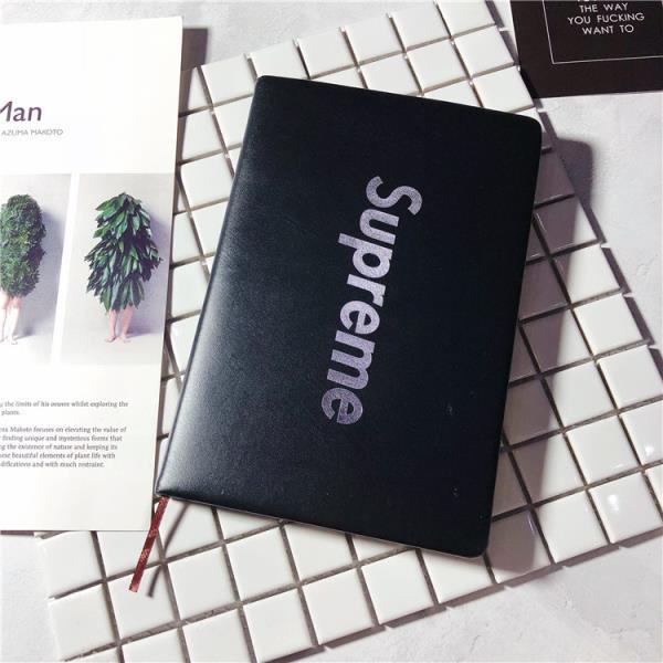 

S15 Supreme Supreme Book Leather Surface Hot Silver Student Office Study Customizable Logo Notepad N