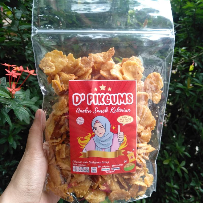 

Emping melinjo belinjo manis 250 gram