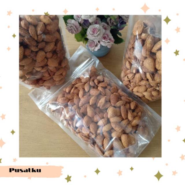 

Kacang Almond Roasted, Kacang Almond Murah, Kacang Almond Rasa, Kacang Almond berkualitas