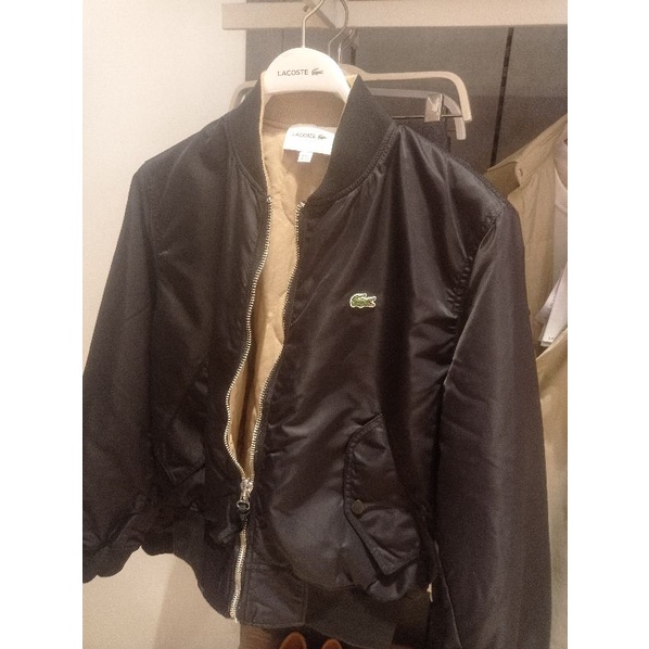 SALE JAKET SWEATER LACOST BLACK BROWN COLOR NEW ORIGINAL