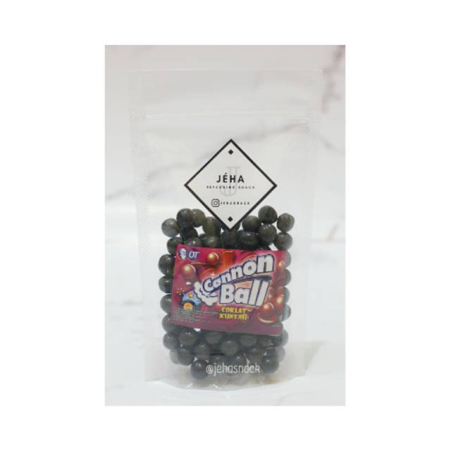 

[ Snack Kiloan TERMURAH ] Cannon Ball Coklat Kunyah Enak 250 gram