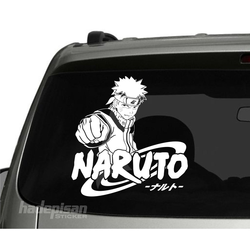 Stiker Cutting Sticker Kaca Mobil NARUTO Terkeren Shopee Indonesia