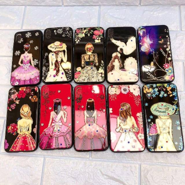 Fuze Glossy Girl Swarouzky Glitter Samsung, OPPO A3s, F9 dan Vivo V11 Pro