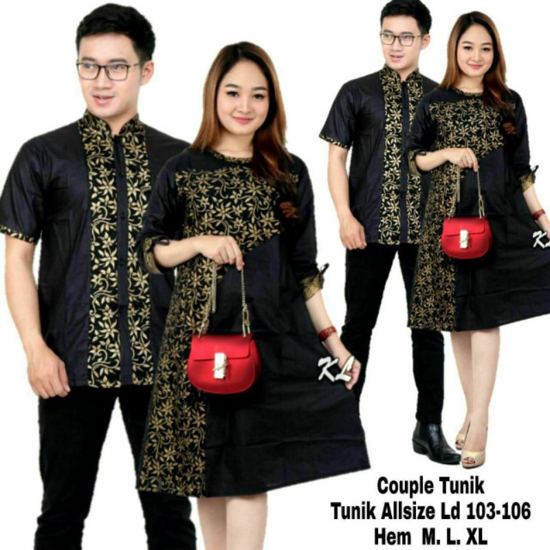 COUPLE TUNIK KOMBINASI