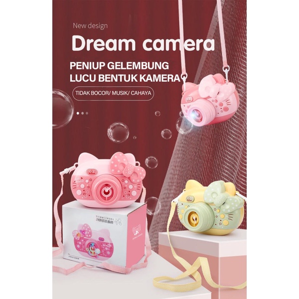 READY STOK BUBBLE CAMERA HELLO KITTY