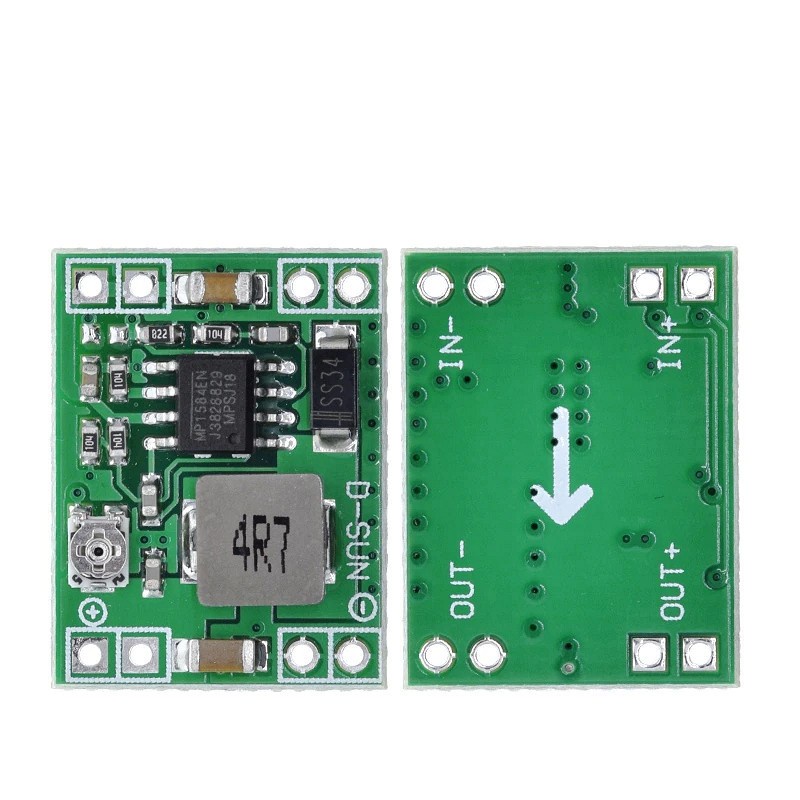 Ultra-Small Size DC-DC Step Down Power Supply Module MP1584EN 3A Adj