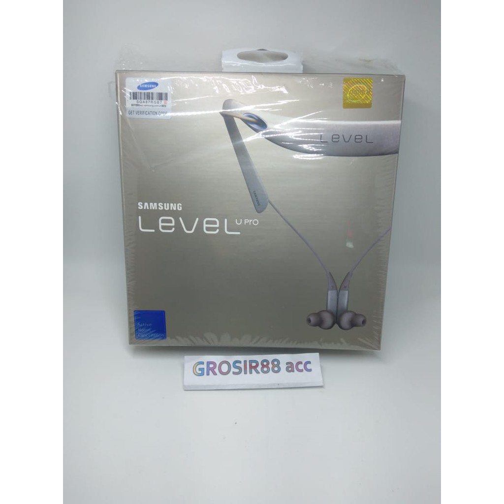 Earphone Bluetooth Level U PRO SAMSUNG Earphone Olahraga Kerah In-Ear A2DP , HSP , HFP , AVRCP