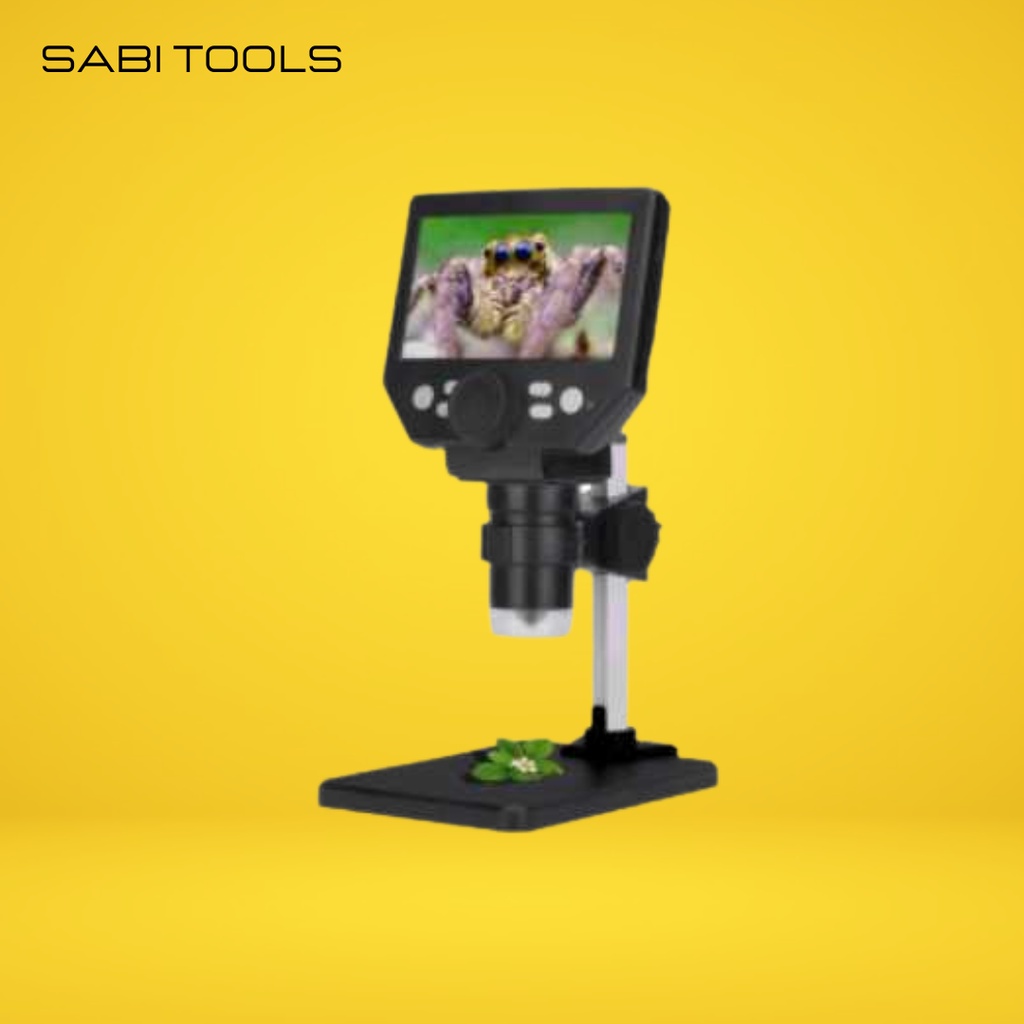 Mikroskop Digital USB dengan Monitor & Stand