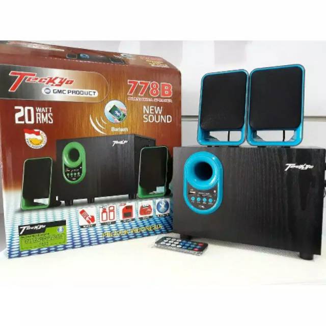 Speaker Aktif GMC TECKYO 778B Extra Super sound Bluetooth