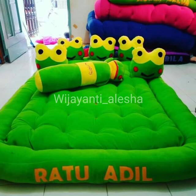 Kasur gender karakter bahan velboa kualitas premium