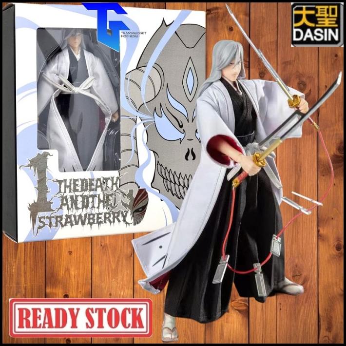 Dasin Model x 942 Toys BLEACH Anime - Jushiro Ukitake Action Figure