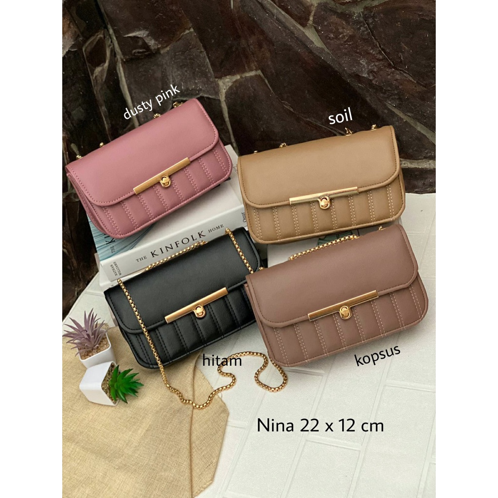 Tas Nina Bordir / Tas Selempang/Tas Rantai
