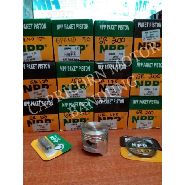 Piston Kit GRAND SUPRA X NPP oversize 125 150 175 200