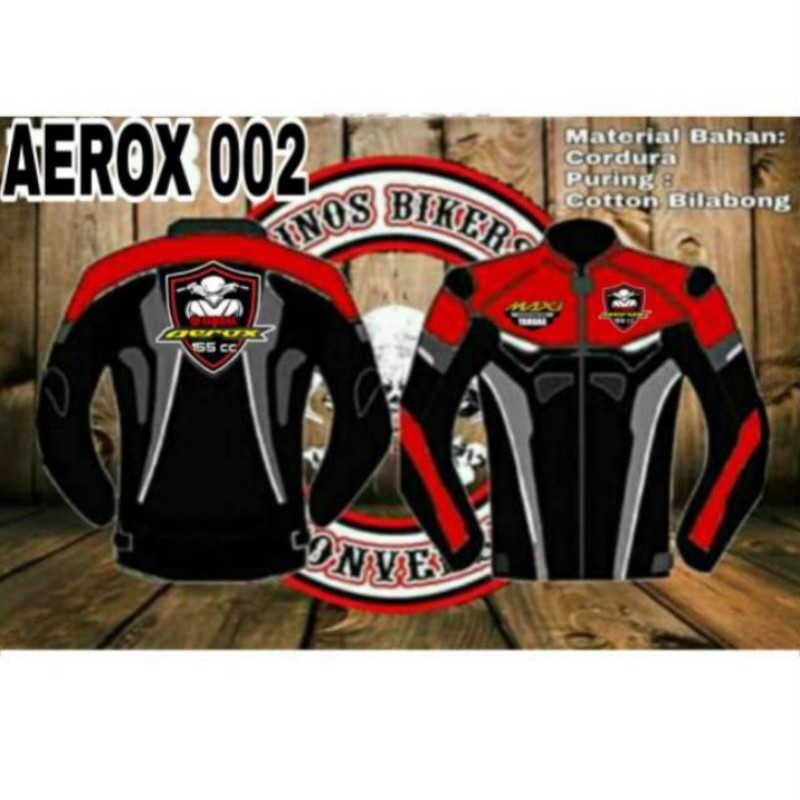 Jaket Touring Aerox Jaket Motor Yamaha Aerox F002