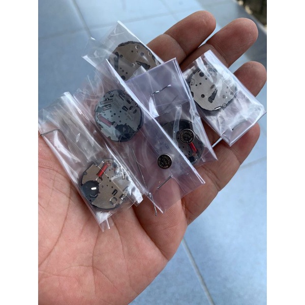 Mesin jam tangan original VD77A chrono 6 dan 12