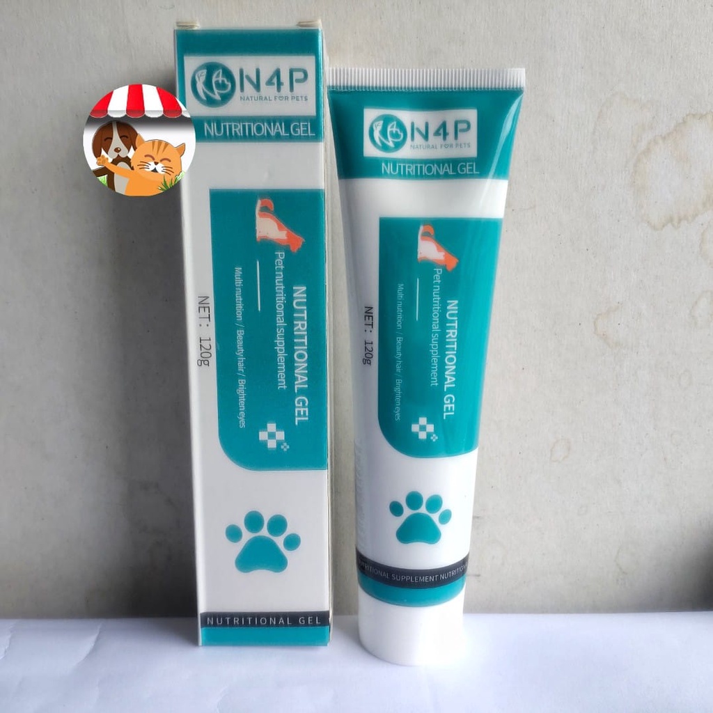 Vitamin N4P Nutritional Gel 120gr Supplement Anjing Kucing