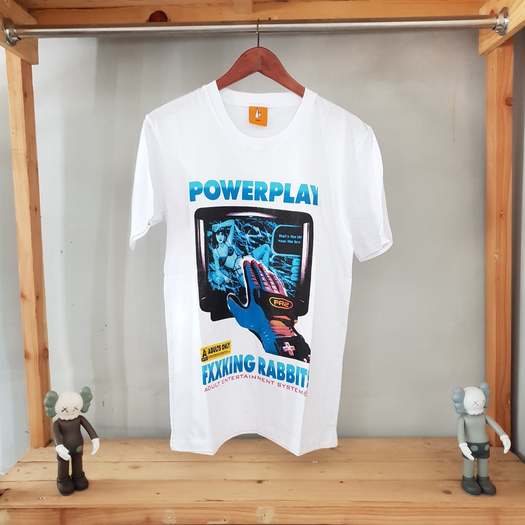 KAOS FXXKING RABBIT PUTIH