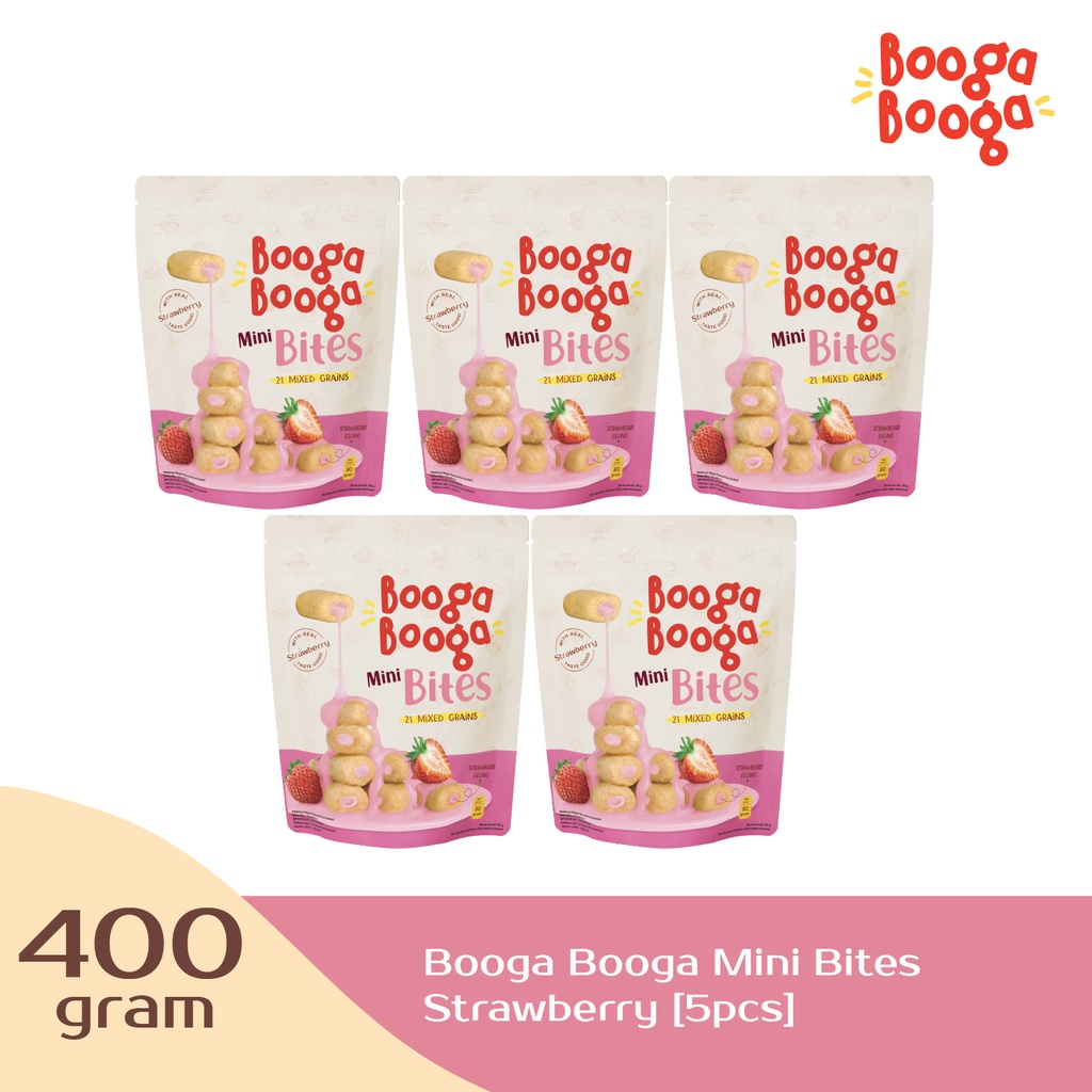 

Bundling Booga Booga Mini Bites Strawberry [5 pcs]
